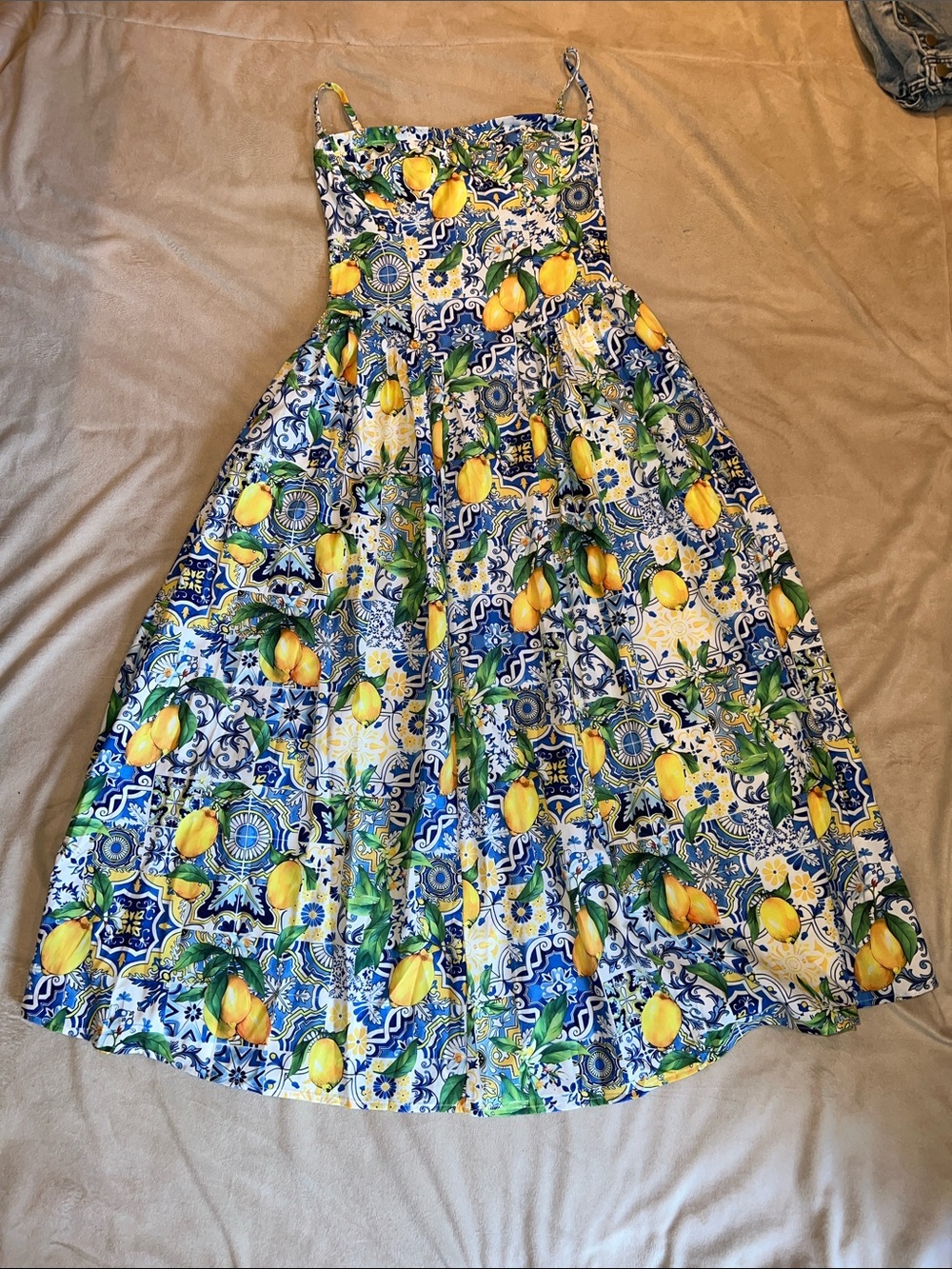Fashion Nova Trip to Europe Paisley Midi Dress